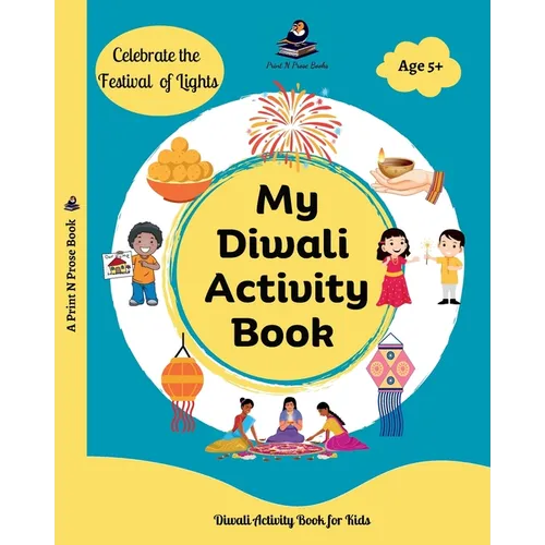 My Diwali Activity Book: Colouring, Story, Craft, Recipes and many more - Lord Rama - Paperback