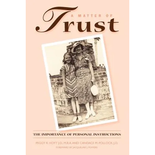 A Matter of Trust - Paperback