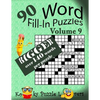 Word Fill-In Puzzles, Volume 9, Over 140 words per puzzle - Paperback