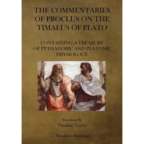 The Commentaries of Proclus on the Timaeus of Plato - Paperback