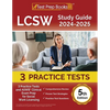 LCSW Study Guide 2025-2026: 3 Practice Tests and ASWB Clinical Exam Prep for Social Work Licensing [5th Edition] - Paperback
