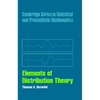Elements of Distribution Theory - Hardcover