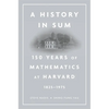 History in Sum: 150 Years of Mathematics at Harvard (1825-1975) - Hardcover