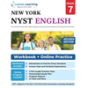 Grade 7 English Language Arts Literacy (ELA) Practice Workbook and Full-length Online Assessments: NYST Study Guide - Paperback