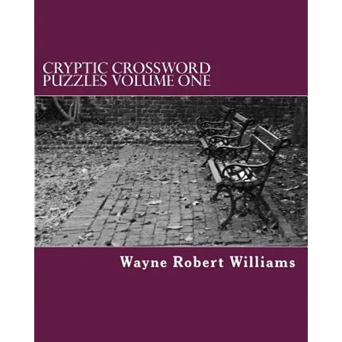 CRYPTIC CROSSWORD PUZZLES Volume One - Paperback