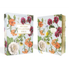 Niv, Artisan Collection Bible, Leathersoft, Blue Floral, Red Letter Edition, Comfort Print - Imitation Leather