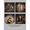 School's Out For Teachers: School Staff Portraits - Hardcover