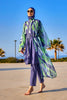 Marina Colorful Patterned Silky Kimono - P2504