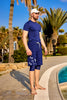 Marina Navy Blue Modest Men’s Swim Shorts - S2503-2