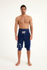 Marina Navy Blue Modest Men’s Swim Shorts - S2503-2