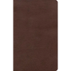 KJV Single-Column Personal Size Bible, Brown Leathertouch - Imitation Leather