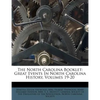 The North Carolina Booklet: Great Events in North Carolina History, Volumes 19-20 - Paperback