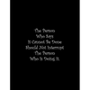 The Person Who Says It Cannot Be Done Should Not Interrupt The Person Who Is Doing It: Line Notebook Handwriting Practice Paper Workbook - Paperback