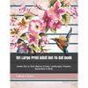 101 Large Print Adult Dot-To-Dot Book: Jumbo Dot to Dots Nature Scenes, Landscapes, Flowers, Butterflies & Birds - Paperback