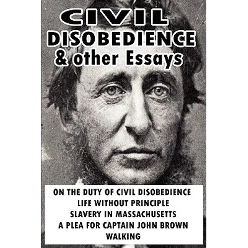 Civil Disobedience and Other Essays - Paperback