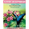 Flowers And Butterflies- Large Print Easy To Read Dot-to-Dot: From 153 to 527 Dots - Paperback