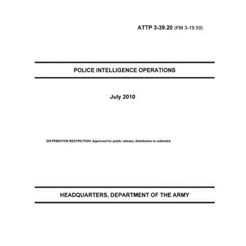 Police Intelligence Operations - Paperback