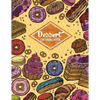 Dessert Coloring Book: Gorgeous Cakes, Donuts, Cupcakes and Ice Creams For Dessert Lover (Adult Coloring Book) - Paperback
