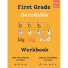 Decodable Workbook for Kids Ages 6 - 7: Dyslexia-Friendly Activities to Improve Reading Skills, Exercises for Decoding Words with Similar Sounds and L - Paperback