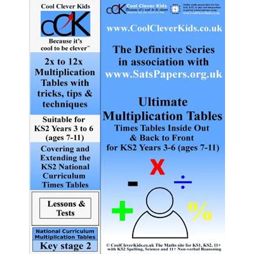 Ultimate Multiplication Tables: Times Tables Inside Out & Back To Front - Paperback