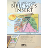 Then and Now Bible Maps Insert - Paperback