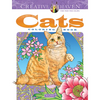 Creative Haven Cats Coloring Book - Paperback