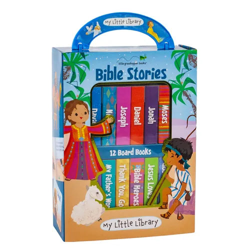 My Little Library: Bible Stories (12 Board Books) - Boxed Set