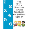 The BIG Preschool & Math Workbook for Toddlers Aged 2-4 - Paperback