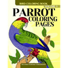 Parrot Coloring Pages: Bird Coloring Book - Paperback