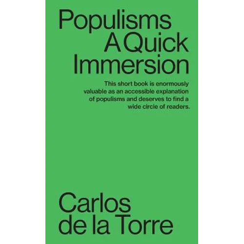 Populisms: A Quick Immersion - Paperback