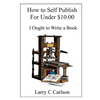 How to Self-Publish for under $10.00: I Ought to Write a Book - Paperback