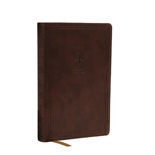 Nrsv, Catholic Bible, Gift Edition, Leathersoft, Brown, Comfort Print: Holy Bible - Imitation Leather