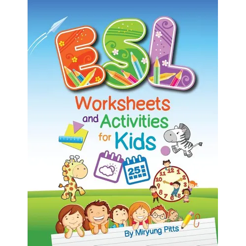ESL Worksheets and Activities for Kids - Paperback