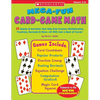 Mega-Fun Card-Game Math: 25 Games & Activities That Help Kids Practice Multiplication, Fractions, Decimals & More--All with Just a Deck of Card - Paperback