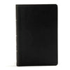 KJV Large Print Personal Size Reference Bible, Black Leathertouch - Imitation Leather