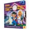 Back to the Future: Telling Time with Marty McFly: (Pop Culture Board Books, Teaching Telling Time, Books about Telling Time) - Board Book