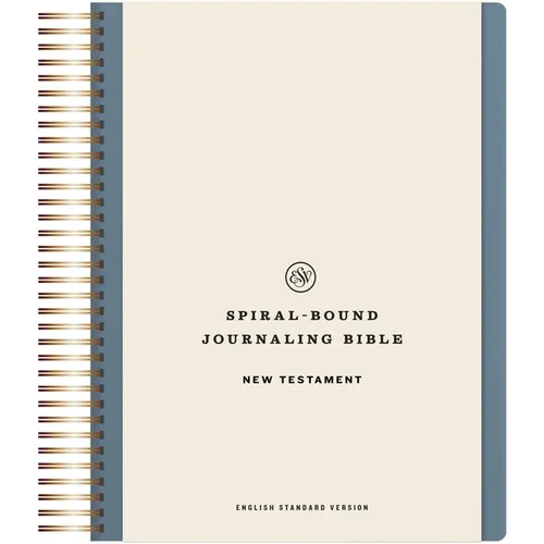 ESV Spiral-Bound Journaling Bible, New Testament (Hardcover) - Hardcover