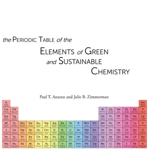 The Periodic Table of the Elements of Green and Sustainable Chemistry - Paperback