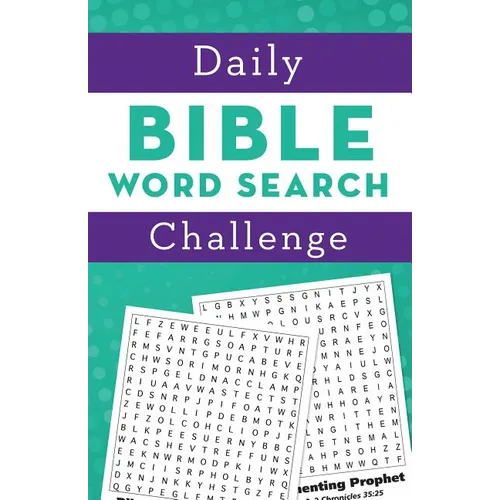 Daily Bible Word Search Challenge - Paperback