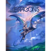 Dragons: Adult Coloring Book: Large, Stress Relieving, Relaxing Dragon Coloring Book for Adults, Grown Ups, Men & Women. 45 One - Paperback