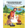 Interactive Christian Gratitude journal for kids and Bible coloring Book Draw, Color and Write Prayer Devotional for Children - Paperback