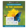 Brain Games - Sticker by Number: In the Garden (Easy - Square Stickers): Create Beautiful Art with Easy to Use Sticker Fun! - Spiral