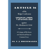 Article 36 of the Belgic Confession Vindicated against Dr. Abraham Kuyper: A Critique of His Series on Church and State in Common Grace - Paperback
