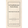 A Confederate Catechism - Paperback
