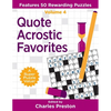 Quote Acrostic Favorites: Features 50 Rewarding Puzzles - Paperback
