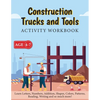 Construction Trucks and Tools - Activity Workbook - Paperback