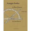 Arpeggio Studies in Three Octaves for the Cello - Paperback