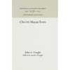 Cho'rti Mayan Texts - Hardcover