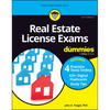 Real Estate License Exams for Dummies: Book + 4 Practice Exams + 525 Flashcards Online - Paperback