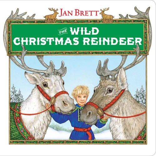 The Wild Christmas Reindeer - Board Book
